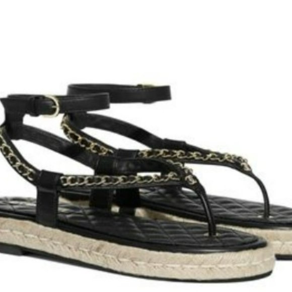 Bella Marie Open-Toe Sandals w/Buckle Ankle Strap - Picture 2 of 2